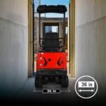 MechMaxx Mini Compact Excavator with HONDA GX390 Engine, 65.7" Max Digging Depth, 2280 lb Operating Weight, Model MEC10 - Image 22
