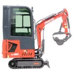 Mini Excavator Pro - B&S Engine with Cab & Advanced Hydraulics | HUAYEE HY12D - Image 4
