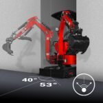 MechMaxx Mini Compact Excavator with HONDA GX390 Engine, 65.7" Max Digging Depth, 2280 lb Operating Weight, Model MEC10 - Image 27