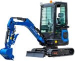 TYPHON 18 FLEX PRO 1.8 Ton Mini Excavator USA with 12 attachments