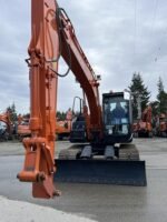2026 Hitachi ZX130-7H Excavator equipped with hydraulic blade. PSM, Steel Wrist, and Black Max attachment - Image 2