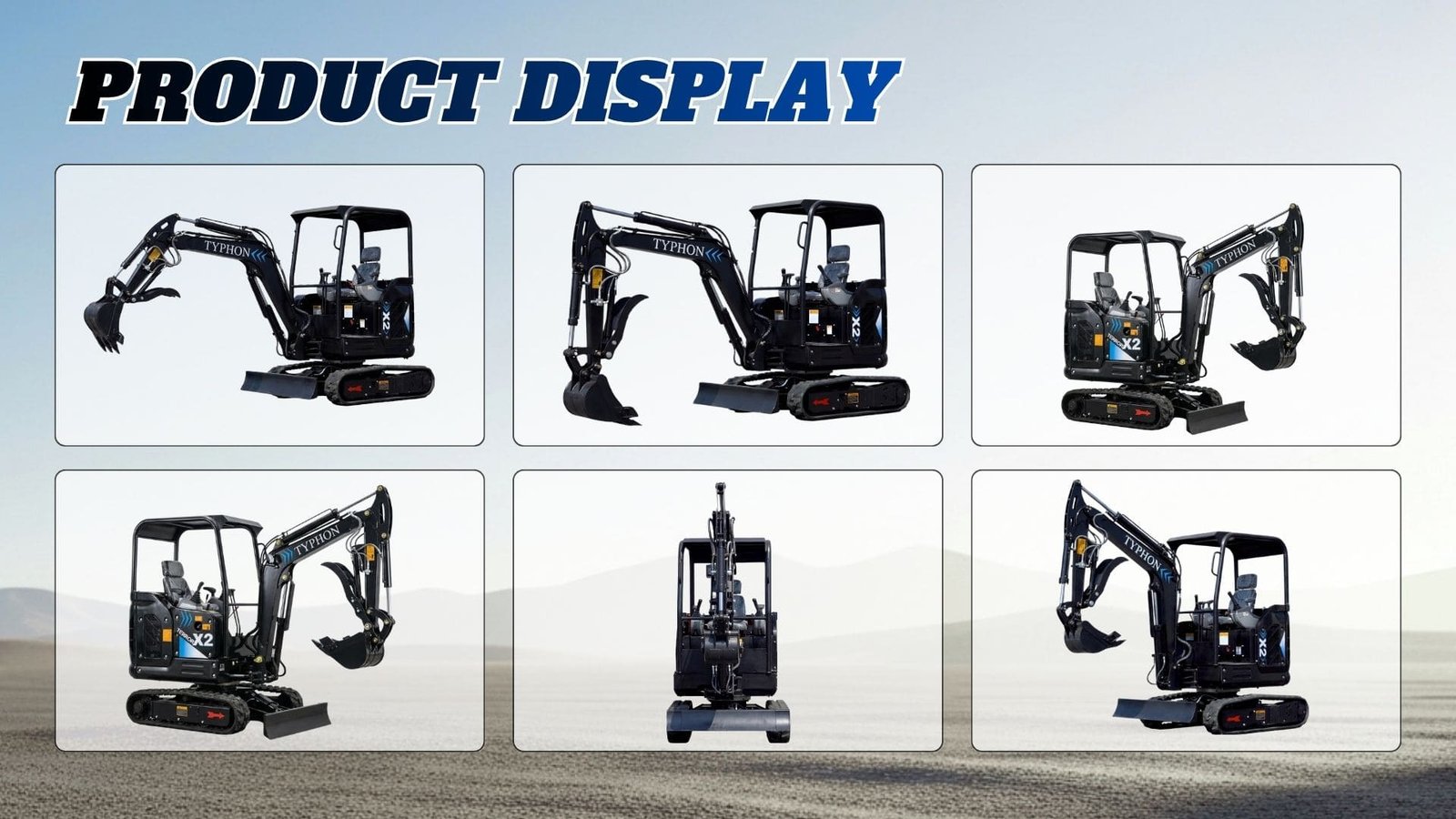 Typhon Terror X2 Max Mini Excavator
