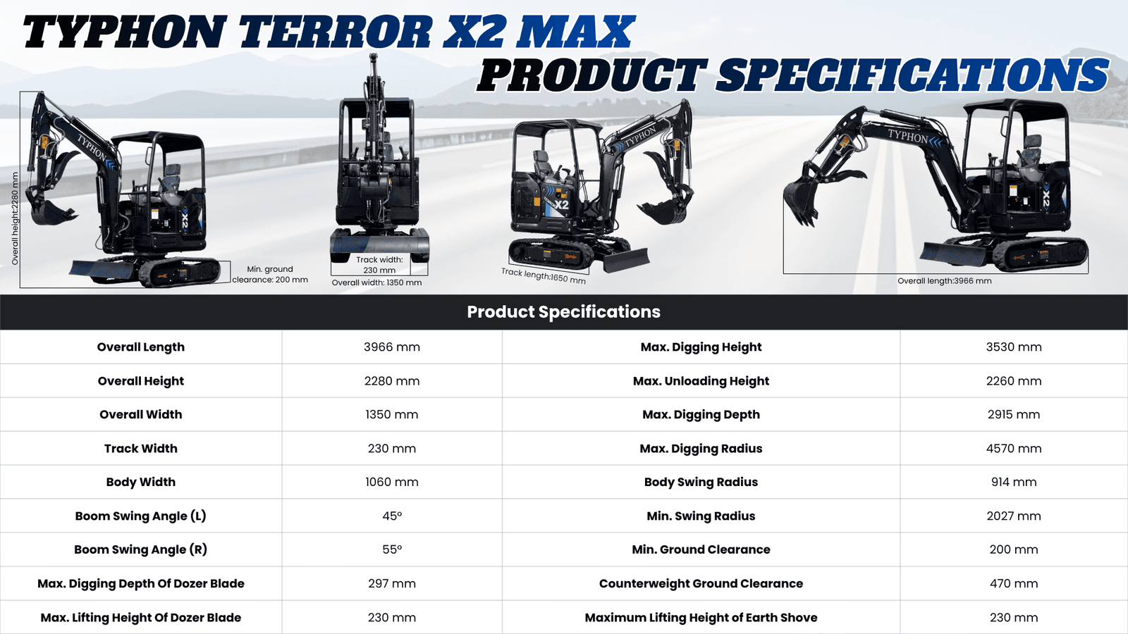 Typhon Terror X2 Max Features