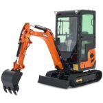 AX-17J | 23 HP B&S Engine 1.6 Ton Mini Excavator with Swing Boom & Enclosed Cab - Image 9