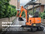 AX-17 | 23 HP B&S Engine 1.6 Ton Mini Excavator with Swing Boom - Image 9