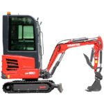 Mini Excavator with 14hp Kubota Engine | Hydraulic Thumb, Side Swing & Cab | HUAYEE HY18C - Image 4
