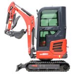 2 Ton Pro Mini Excavator with 16HP Kubota Engine & Enclosed Cab | HUAYEE HY20C - Image 3