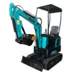1 Ton, B&S Engine Mini Excavator | AGT-QH12 - Image 3