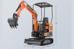 AX-16C | 23 HP B&S Engine Mini Excavator with Swing Boom - Image 11
