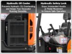 AY-25 | 25 HP Perkins Diesel Engine 2.5 Ton Mini Excavator with Swing Boom & Adjustable Speed - Image 10