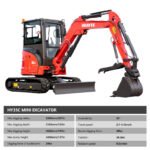 3.5 Ton Industrial Mini Excavator with 24HP Yanmar Engine & Enclosed Cab | HUAYEE HY35C - Image 10