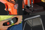 AX-16S | 23 HP B&S Engine Mini Excavator with Retractable Undercarriage - Image 20