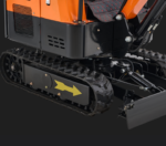 AX-16S | 23 HP B&S Engine Mini Excavator with Retractable Undercarriage - Image 16
