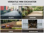 AX-16S | 23 HP B&S Engine Mini Excavator with Retractable Undercarriage - Image 8