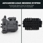 AY-25 | 25 HP Perkins Diesel Engine 2.5 Ton Mini Excavator with Swing Boom & Adjustable Speed - Image 4