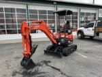2026 Kubota U17 includes coupler, hydraulic thumb, and dig bucket