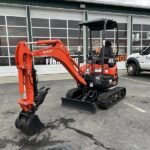 2026 Kubota U17 includes coupler, hydraulic thumb, and dig bucket