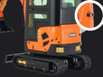 AX-17J | 23 HP B&S Engine 1.6 Ton Mini Excavator with Swing Boom & Enclosed Cab - Image 14