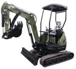TYPHON TERROR XXV 2.5 Ton Mini Excavator KUBOTA Diesel Engine USA