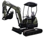 TYPHON TERROR XXV 2.5 Ton Mini Excavator KUBOTA Diesel Engine USA - Image 2