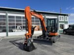 2026 Hitachi ZX50U-5N (CAB ANGLE) Angle blade, cab, heat, A/C, thumb, coupler, and dig bucket included