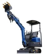 TERROR XI Mini Excavator Digger 13.5hp Gas B&S EPA Engine with 13 Attachments - Image 2
