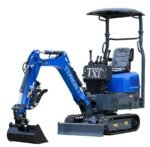TERROR XI Mini Excavator Digger 13.5hp Gas B&S EPA Engine with 13 Attachments - Image 4