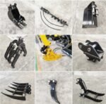 TERROR XI Mini Excavator Digger 13.5hp Gas B&S EPA Engine with 13 Attachments - Image 18