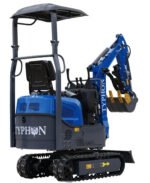 TERROR XI Mini Excavator Digger 13.5hp Gas B&S EPA Engine with 13 Attachments - Image 8