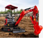3800lbs TYRANT 17 Diesel Mini Excavator Kubota D902 Engine Side Swing w 12 attachments - Image 12