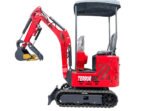 TYPHON TERROR ONE STORM 1 Ton Mini Excavator Trench Digger with Hydraulic Oil Cooler Canopy & Wide Bucket Ideal for Garden, Farm, Park & Road Work Digging, Drilling, Bull-Dozing - Image 4