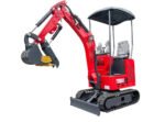 TYPHON TERROR ONE STORM 1 Ton Mini Excavator Trench Digger with Hydraulic Oil Cooler Canopy & Wide Bucket Ideal for Garden, Farm, Park & Road Work Digging, Drilling, Bull-Dozing - Image 5