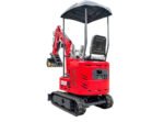 TYPHON TERROR ONE STORM 1 Ton Mini Excavator Trench Digger with Hydraulic Oil Cooler Canopy & Wide Bucket Ideal for Garden, Farm, Park & Road Work Digging, Drilling, Bull-Dozing - Image 2