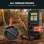 AX-12C | 13.5 HP B&S Engine Mini Excavator with Enclosed Cab - Image 5