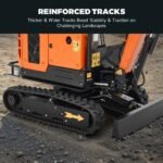 AY-25 | 25 HP Perkins Diesel Engine 2.5 Ton Mini Excavator with Swing Boom & Adjustable Speed - Image 7