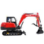 6 Ton Industrial Mini Excavator with Yanmar Engine & Enclosed Cab | HUAYEE HY60C - Image 5