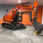KYMRON® XH80 Pro Series Excavator with Thumb + Cab w/ AC & AM/FM Radio