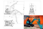 KYMRON® XH24 Mini Excavator (w/ Kubota Diesel Engine) - Image 14