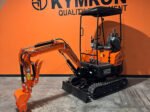 KYMRON® XH14-2 Pro Mini Excavator (w/ Side Swing Boom & Retractable Tracks)