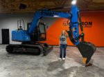 KYMRON® XH80 Pro Series Excavator with Thumb + Cab w/ AC & AM/FM Radio - Image 7