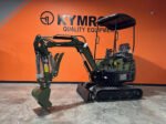 KYMRON® XH14-2 Pro Mini Excavator (w/ Side Swing Boom & Retractable Tracks) - Image 10