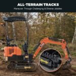AX-12 | 13.5 HP B&S Engine Mini Excavator - Image 6