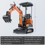 AX-12 | 13.5 HP B&S Engine Mini Excavator - Image 7