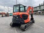 2026 Kubota KX057-5  includes heat, A/C, angle blade, 2X AUX hydraulics, coupler, hydraulic thumb, dig bucket - Image 3