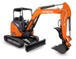 2026 Hitachi ZX35U-5N (CAB BASIC) Blade, cab, heat, A/C, 5'8" stick, thumb, coupler, and dig bucket included