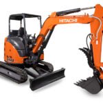 2026 Hitachi ZX35U-5N (CAB BASIC) Blade, cab, heat, A/C, 5'8" stick, thumb, coupler, and dig bucket included