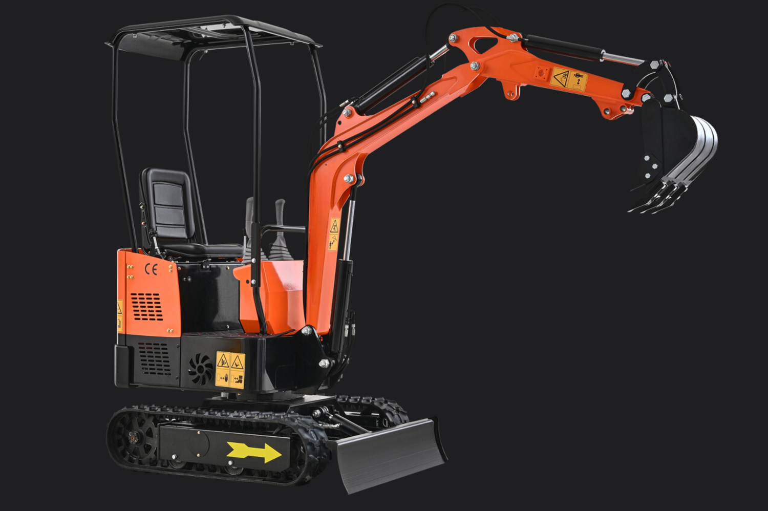 AX-12B | 13.5 HP B&S Engine Mini Excavator - Image 10