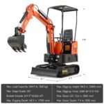 NW-A1 | 13.5 HP B&S Engine Mini Excavator with 6 Attachments - Image 7