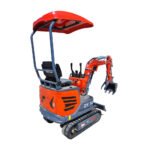 1.4 Ton Mini Excavator, Gasoline Engine (B&S), Gas w/ Upgraded Hydraulic System | AGT-DY14 - Image 3