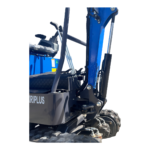1 Ton Fuel Injected Engine Mini Excavator w/ Side Swing Boom and Pilot Control | MX12-CRPLUS - Image 3